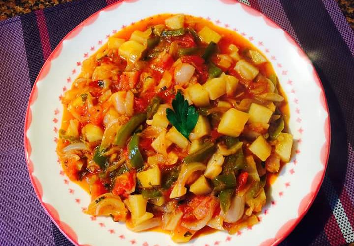 مرقة بالخضرة ساهلة و لذيذة