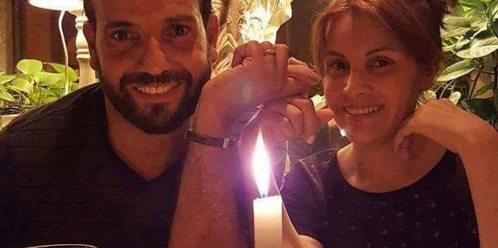 فاطمة خير و زوجها سعد التسولي في قمة الرومانسية