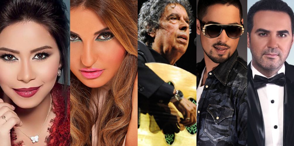شرين،وائل جسار،عبد الوهاب الدكالي،شذى حسون،لاغتيست ..في المهرجان الدولي لإفران