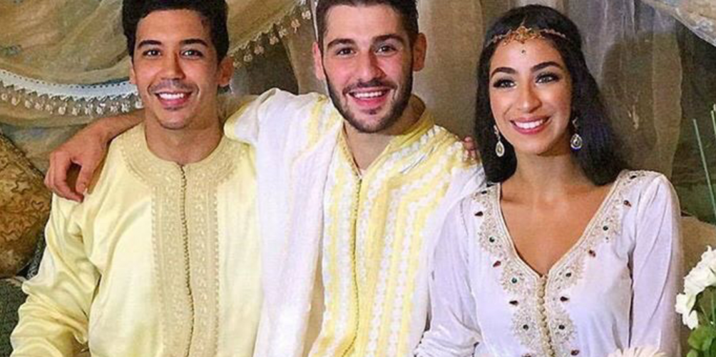 أولى صور من عقد قران عضو فرقة The5 اللبناني كاظم الشماش على الفنانة المغربية ماريا نديم
