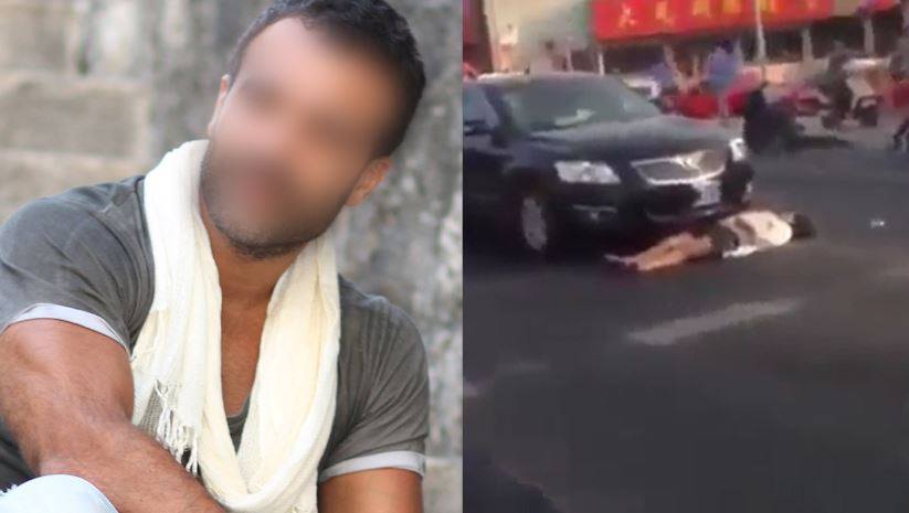 فنان عربي معروف يصدم سيدة مسنة بسيارته ويلوذ بالفرار