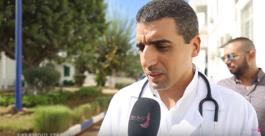 فيديو..وديع دادا يحقق حلمه ويتحول الى طبيب وينشر الفرح والسرور بين المرضى