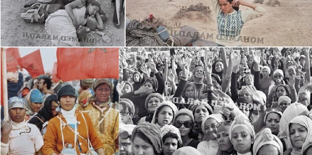 هكذا تركت المرأة المغربية بصمتها بالمسيرة الخضراء