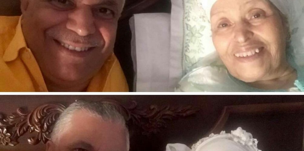 محمد الخياري يتمنى لوالدته الشفاء وينشر صورة له برفقتها