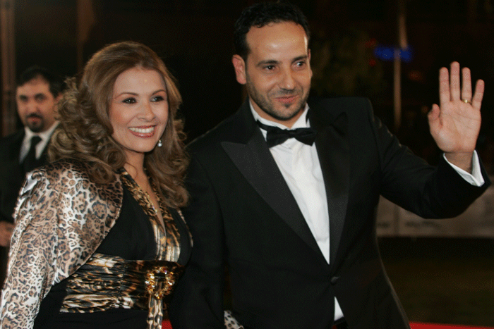 صورة رومانسية جديدة لفاطمة خير وزوجها سعد التسولي