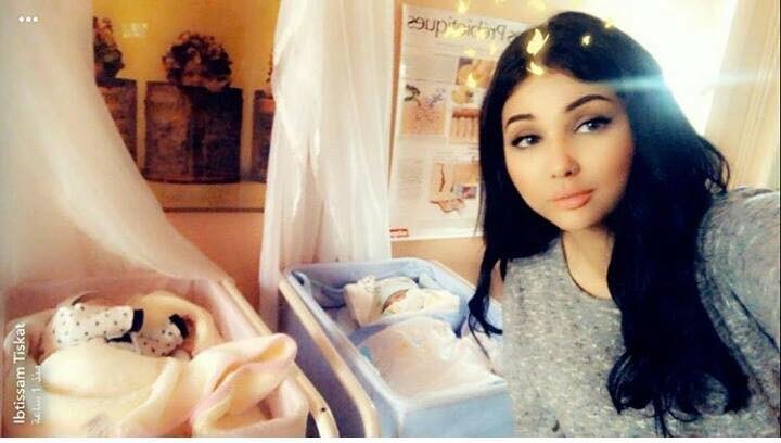 ابتسام تسكت فرحانة..فرد جديد ينضم الى العائلة التسكاتية
