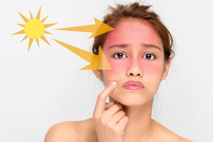 عصير الخيار والفراولة لعلاج حروق الشمس…وصفة