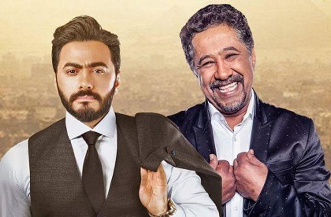 فيديو: ضحك و نشاط في كواليس تصوير أغنية « وانت معايا » لتامر حسني و الشاب خالد