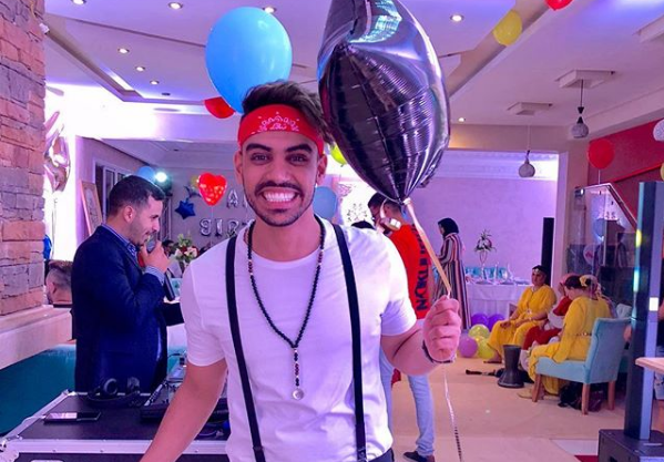 هكذا احتفل عمر بلمير بعيد ميلاده ال24 (فيديو)