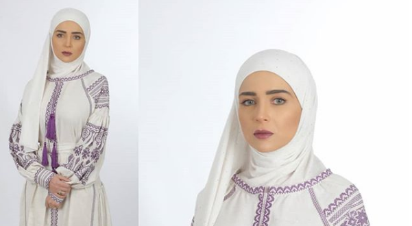 مي عز الدين بالحجاب مجددا (صور)