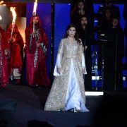 بالصور .. إطلالة الفنانة ماجدة الرومي الفخمة في آخر حفلاتها