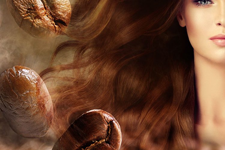 لشعر صحي و جذاب جربي ماسك القهوة