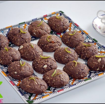 حلوى بياغورت شوكولا معلكة ومذاقها رائع