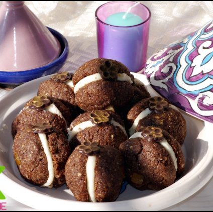حلوى معلكة بالبرتقال والشوكولا بمذاق راقي