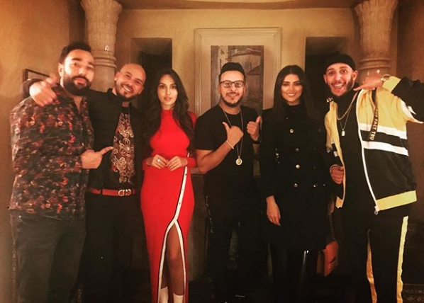 مريم سعيد تجتمع بـ « فناير » ونورة فتحي في مراكش (صورة)
