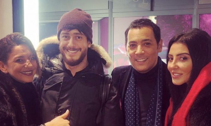 بالصورة.. فاتي جمالي تلتقي سعد لمجرد في باريس