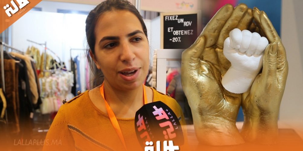 ذكريات من « الجبس ».. شابة تصنع مجسمات لتوثيق لحظات مهمة في حياتنا (فيديو)