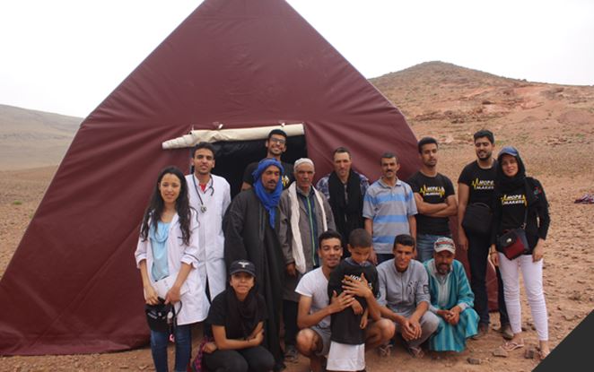 بهدف تحسين ظروفهم المعيشية.. طلبة مغاربة يبتكرون خيمة « ذكية » للرحل