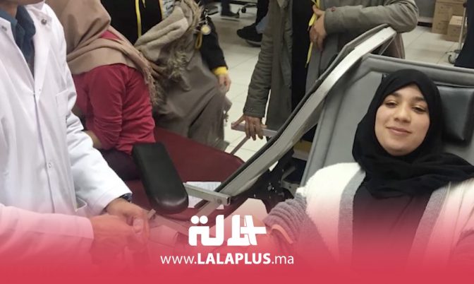 تبرعن بالدم.. طالبات الحي الجامعي السويسي في العيون يحتفلن بعيد الحب على طريقتهن الخاصة (فيديو)