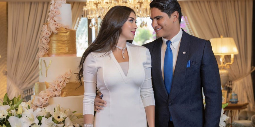 زواج ياسمين صبري من طليق هيفاء وهبي (صورة)
