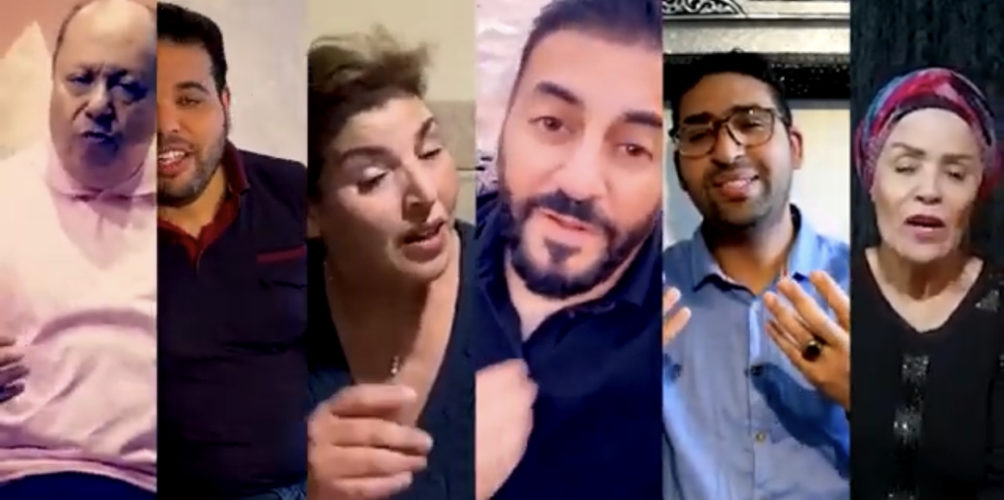 احتفاءً بالمجهودات المبذولة خلال أزمة كورونا.. فنانون مغاربة يطلقون « مغرب التحدي » (فيدي)