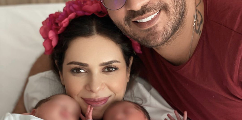 صفاء حبيركو: زوجي وتوأمي هم الحياة باختصار (صورة)