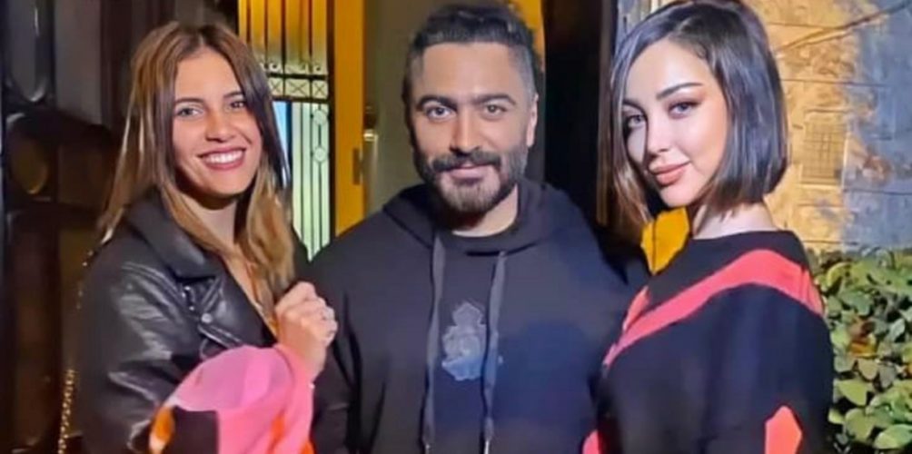 بعد الصلح.. بسمة بوسيل إلى جانب زوجها تامر حسني في أحدث ظهور لهما (صورة)