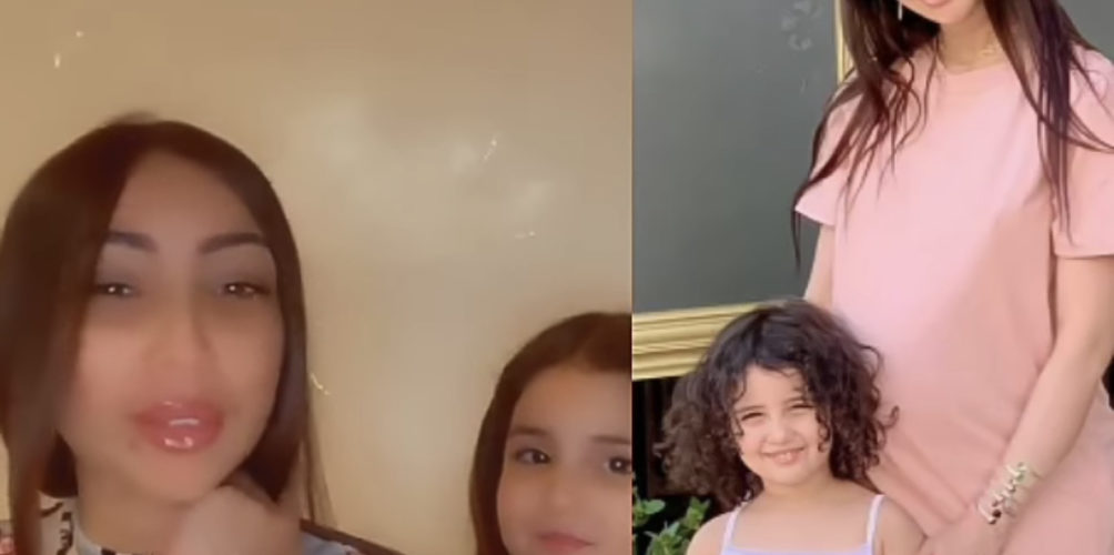 ضحك وغناء.. دنيا بطمة وابنتها غزل تشعلان مواقع التواصل الاجتماعي (فيديو)