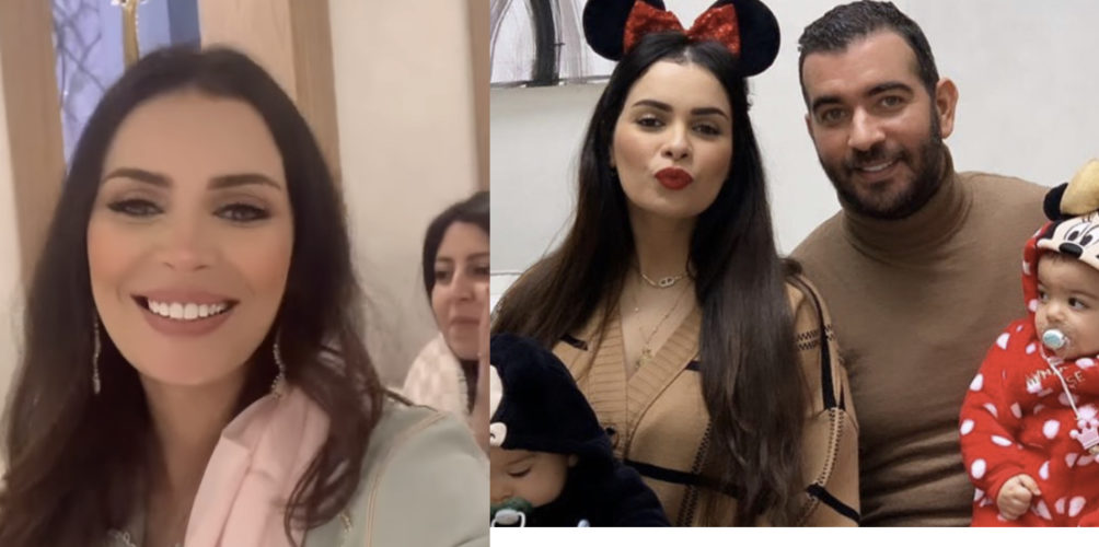 في أجواء عائلية.. صفاء حبيركو تحتفل بعقيقة توأمها &laquo;&nbsp;نايل ونليا&nbsp;&raquo; (صور)