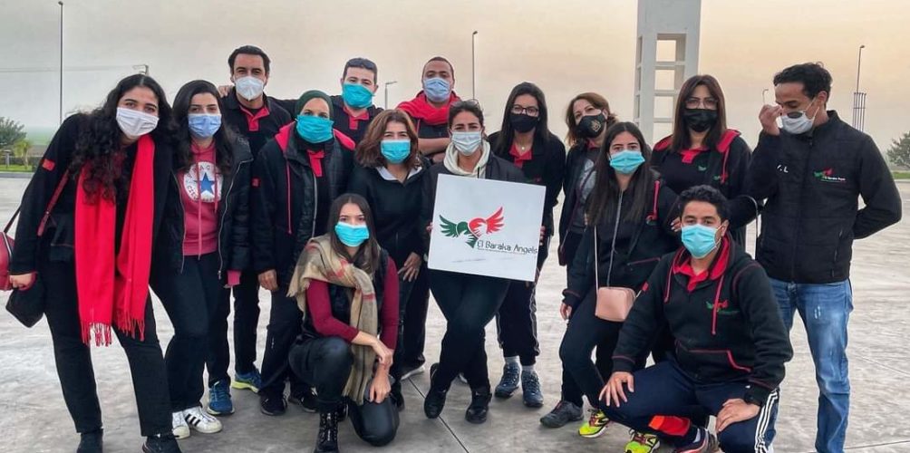 حملة إنسانية.. نورة الصقلي ومريم الزعيمي وفاطمة الزهراء قنبوع في إملشيل