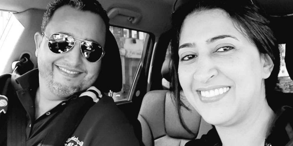 على إنستغرام.. دنيا بوطازوت تتغزل في زوجها (صورة)