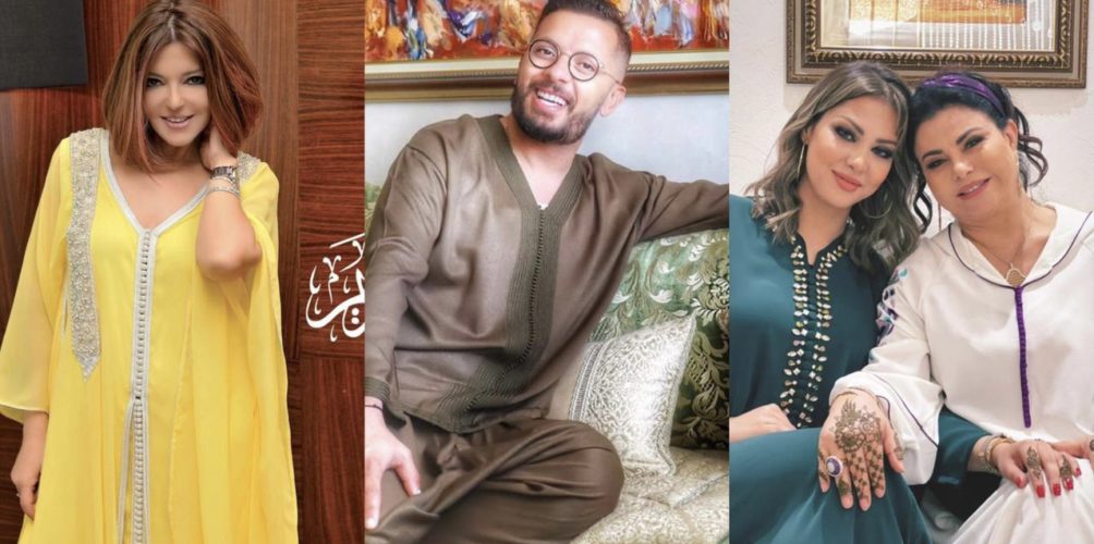 بإطلالات تقليدية.. مشاهير يباركون رمضان لمتابعيهم (صور)