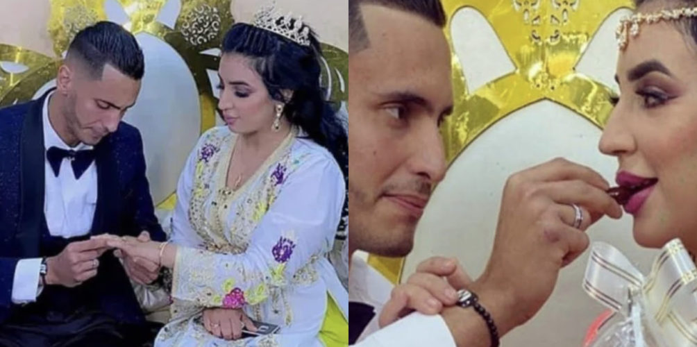 بغاو يديرو العرس.. ندى حاسي ونزار سبيتي في ضيافة الشرطة في مكناس