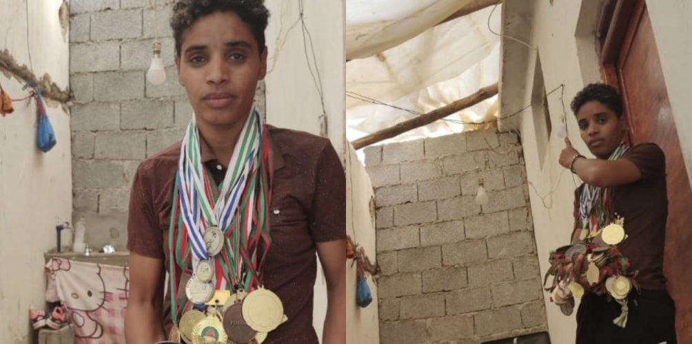 18 سنة من العطاء ورفعت العلم الوطني في ملتقيات دولية.. فايزة بشار عداءة مهددة بالتشرد (صور)