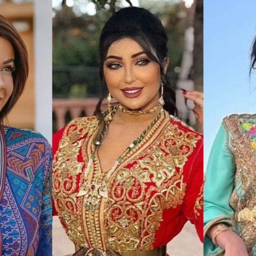 من بينهن دنيا بطمة وليلى الحديوي وحنان لخضر.. أحدث إطلالات النجمات بالقفطان المغربي(صور)