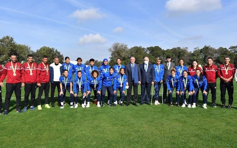 توجن بالميدالية البرونزية خلال عصبة الأبطال الإفريقية لكرة القدم النسوية.. الجامعة تكرم لاعبات الجيش الملكي