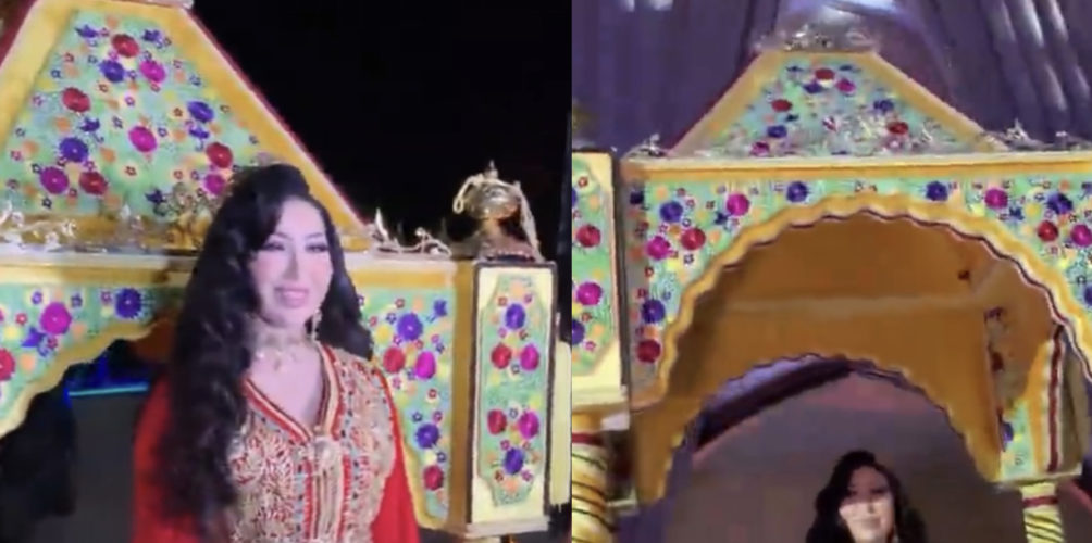 بـ »العمارية ».. استقبال خاص لدنيا بطمة في مكناس (فيديو)