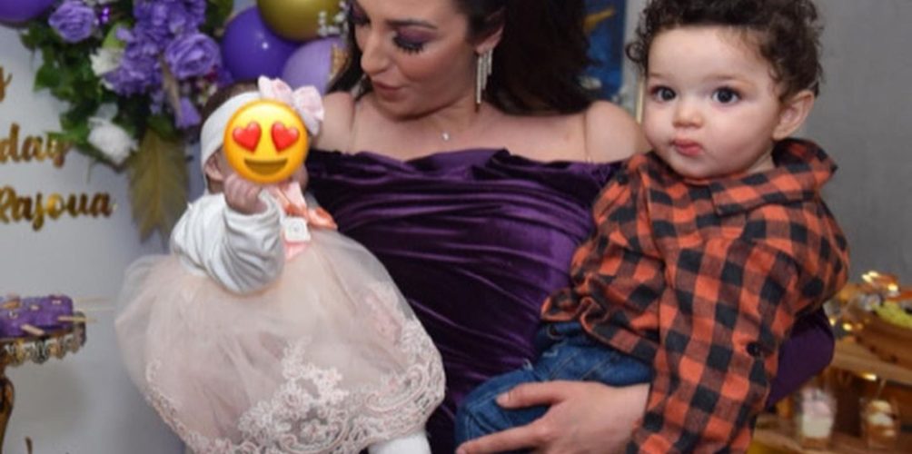 (بعد حصولها على الحضانة.. رجوى الساهلي تحتفل بابنتها روان(صور
