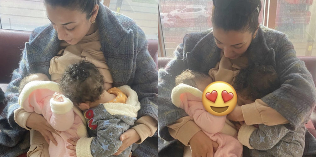 لفوائدها المتعددة.. رجوى تشجع على الرضاعة الطبيعية (صور)