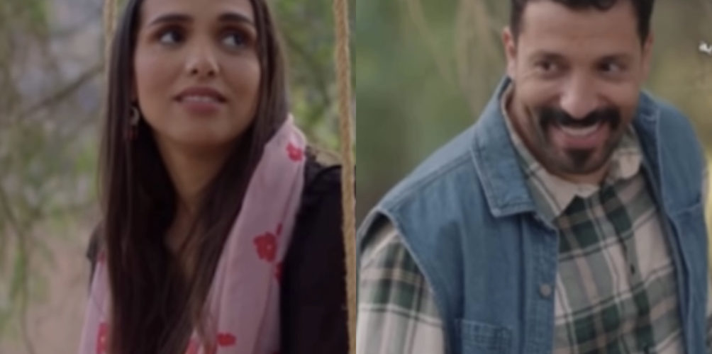 مشهد رومانسي في &laquo;&nbsp;بيا ولا بيك&nbsp;&raquo;.. نادية آيت ومحسن مالزي ينالان إعجاب مغاربة بأدائهما (فيديو)