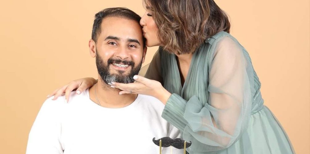 برسالة رومانسية.. روعة بيوتي تعايد زوجها بمناسبة عيد ميلاده