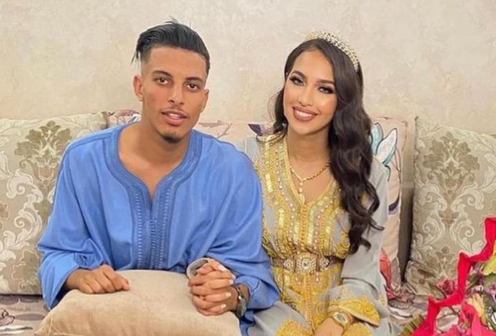 (في حفل عائلي.. اللاعب المغربي أوناحي يدخل القفص الذهبي (صور