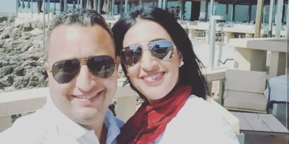 بعد فرح الفاسي.. دنيا بوطازوت تعايد زوجها بمناسبة عيد ميلاده برسالة رومانسية