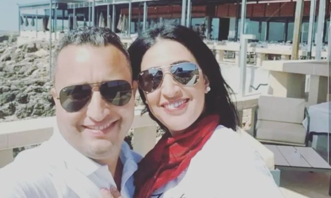 بعد فرح الفاسي.. دنيا بوطازوت تعايد زوجها بمناسبة عيد ميلاده برسالة رومانسية