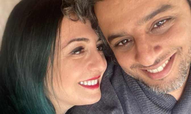 نبيلة معان لزوجها: 10سنين من الزواج 10سنين من الحب.. عيد ميلاد سعيد لنا حبي (صورة)