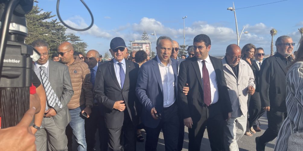 بحضور أزولاي وبنسعيد.. انطلاق فعاليات جولة مهرجان گناوة في الصويرة (صور)