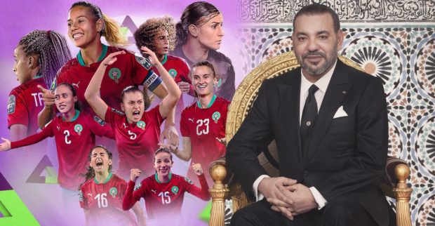 في اتصال هاتفي.. جلالة الملك يعرب عن اعتزازه بتأهل لبؤات الأطلس إلى نهاية « كان » السيدات