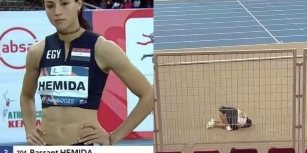 سجدت على الأرض بملابسها الرياضة.. عداءة تتعرض للانتقاد