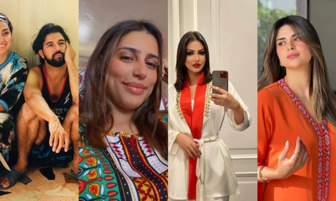 ألبوم المشاهير في يوم العيد.. أناقة وحداگة (صور)
