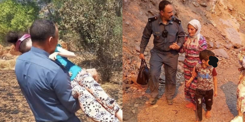 حرائق الغابات.. الإنسانية توحّد مشاعر المغاربة (صور)